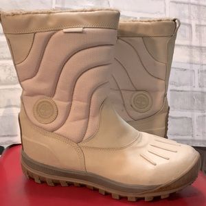Timberland Beige Winter Rain Boots
